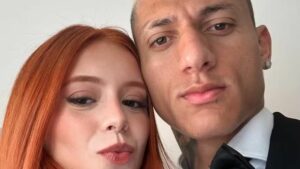 Richarlison e Amanda Araújo (Foto: Instagram)