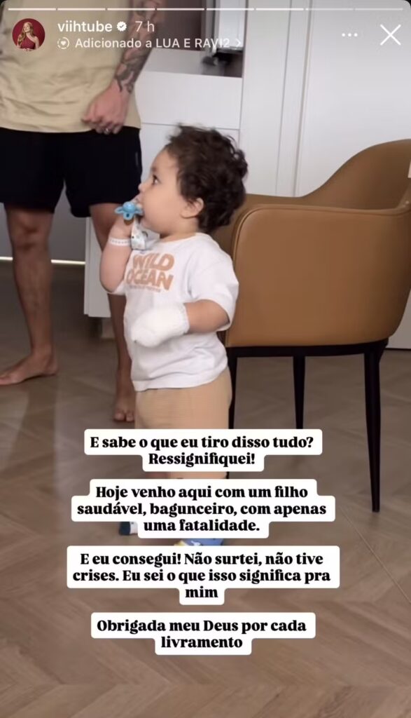 Story de Viih Tube (Foto: Instagram)