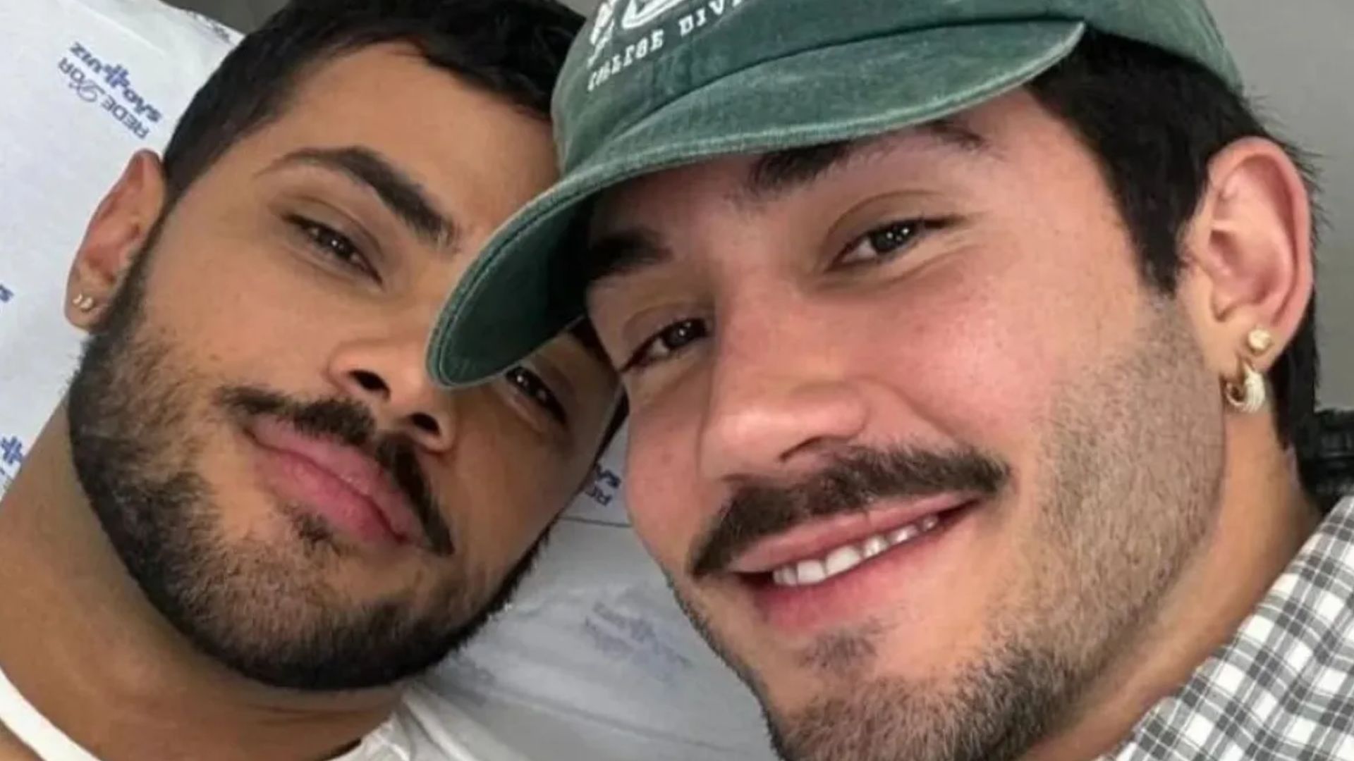 Vittor Fernando e namorado (Foto: Instagram)