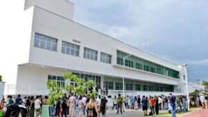 Hospital em Ilhabela (Foto: Instagram)