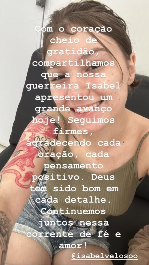 Isabel Veloso (Foto: Instagram)
