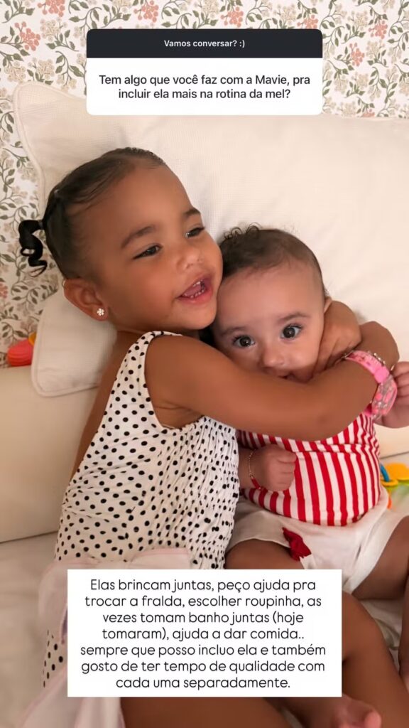 Filhas de Bruna Biancardi (Foto: Instagram)