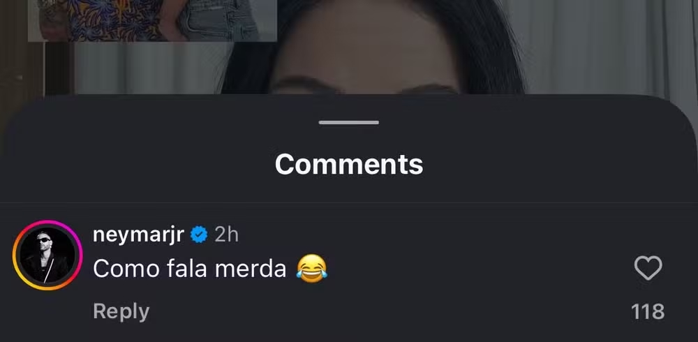 Neymar (Foto: Instagram)