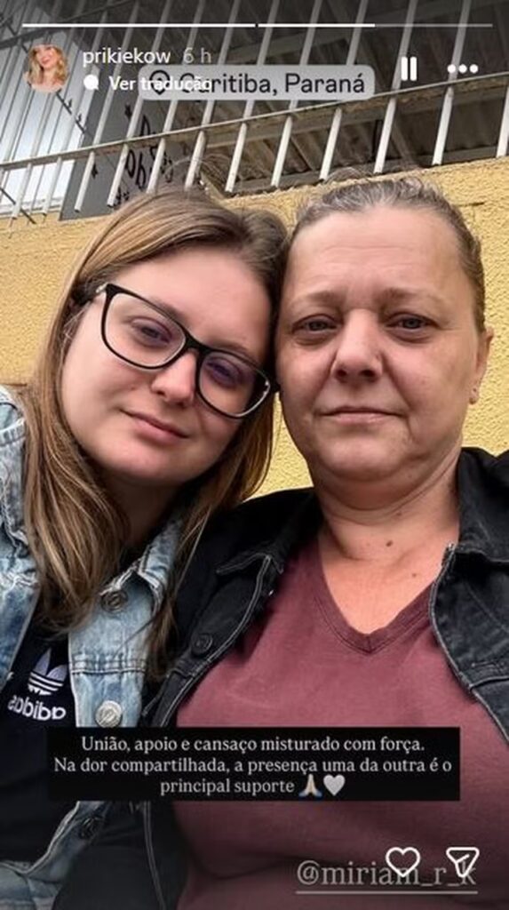 Story de irmã de Isabel Veloso (Foto: Instagram)