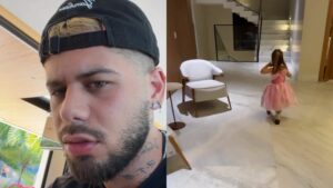 Zé Felipe e Maria Flor (Foto: Instagram)