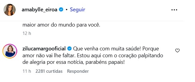 Zilu Camargo (Foto: Instagram)