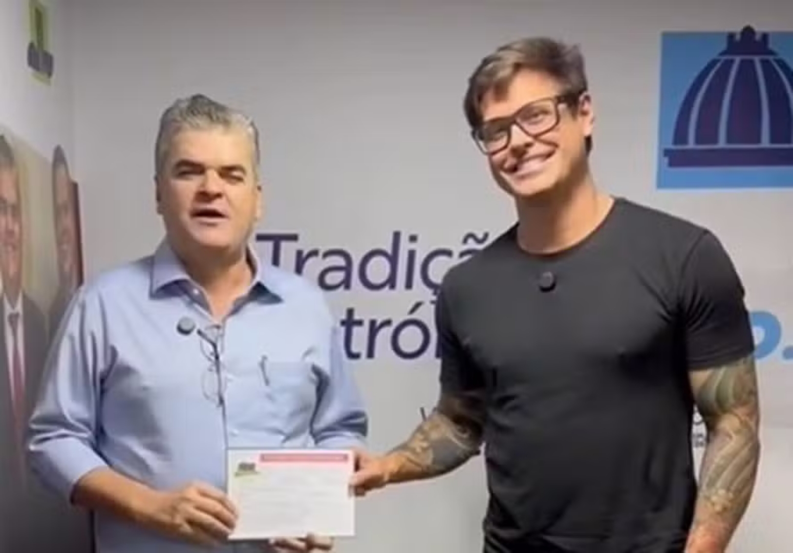 Washington Reis e Dado Dolabella (Foto: Instagram)