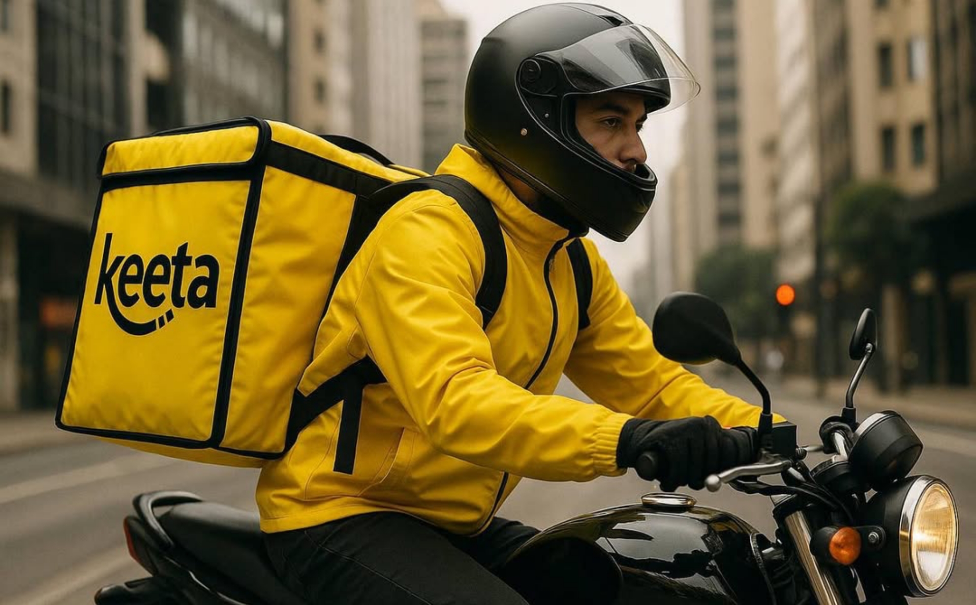 Entregador de aplicativo (Foto: Instagram)