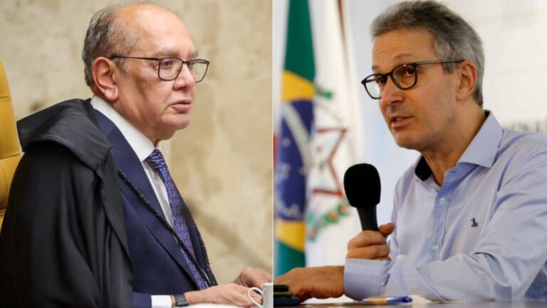Gilmar Mendes e Romeu Zema (Foto: Divulgação)