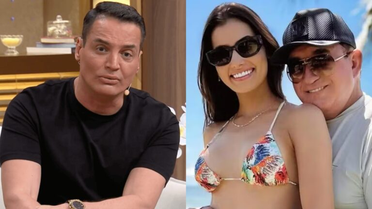 Leo Dias, Calita e Amado Batista (Foto: Instagram)