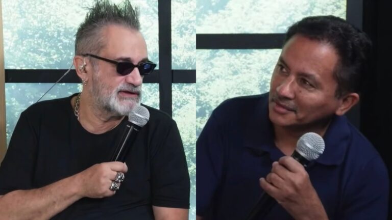 Regis Tadeu e Manoel Gomes (Foto: Youtube)