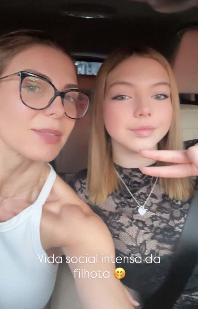 Sheila Melo e filha (Foto: Instagram)