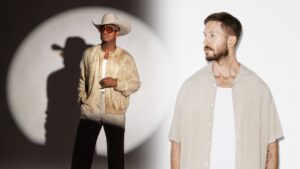 NE-YO e Calvin Harris (Foto: Rock in Rio)