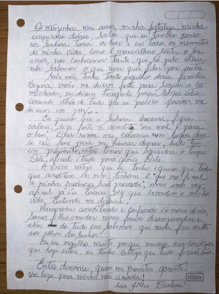 Carta Deolane (Foto: Instagram)