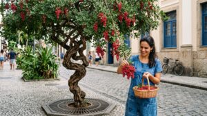 Aroeira-pimenteira (Foto: IA)