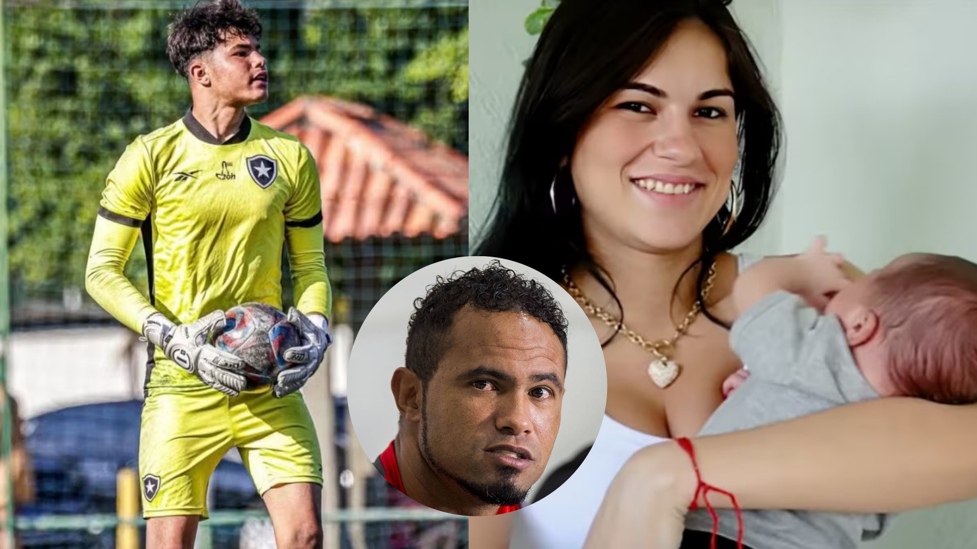 Eliza Samudio, goleiro Bruno e filho Bruninho