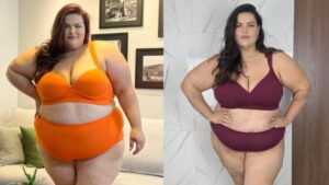 Mayara antes e depois (Foto: Instagram)