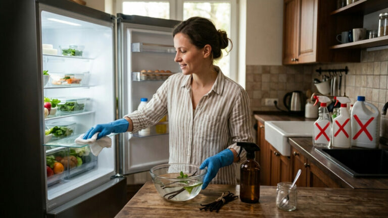 Dicas para limpar a geladeira (Foto: IA)