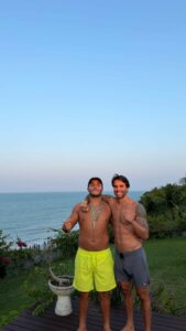 Marcelo Sangalo e Daniel Cady (Foto: Instagram)