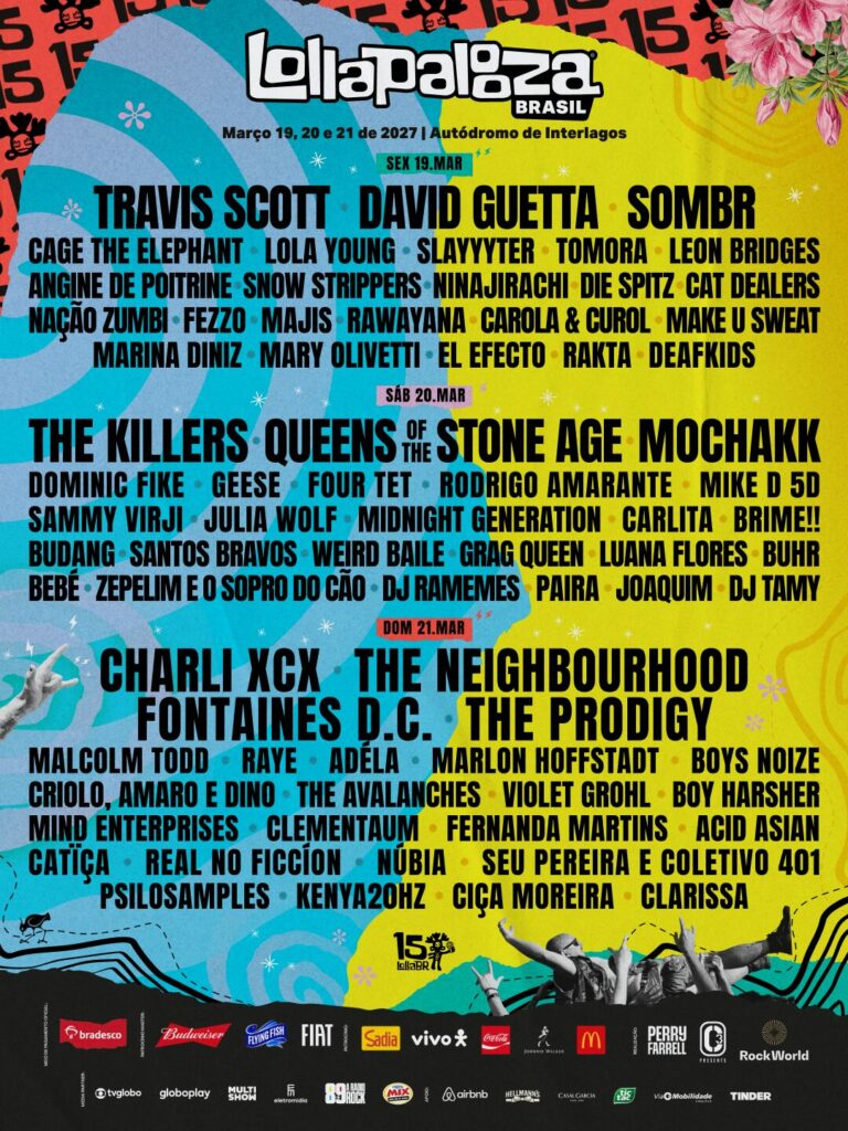 Lineup do festival (Foto: Divulgação)