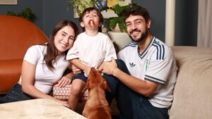 Marina Baldin, Andre Scardovelli e Antonio Galeano (Foto: Instagram)
