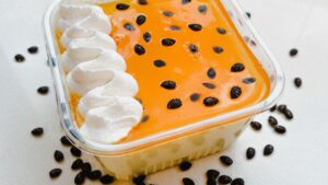 Mousse de maracujá com três ingredientes (Foto: Pexels)